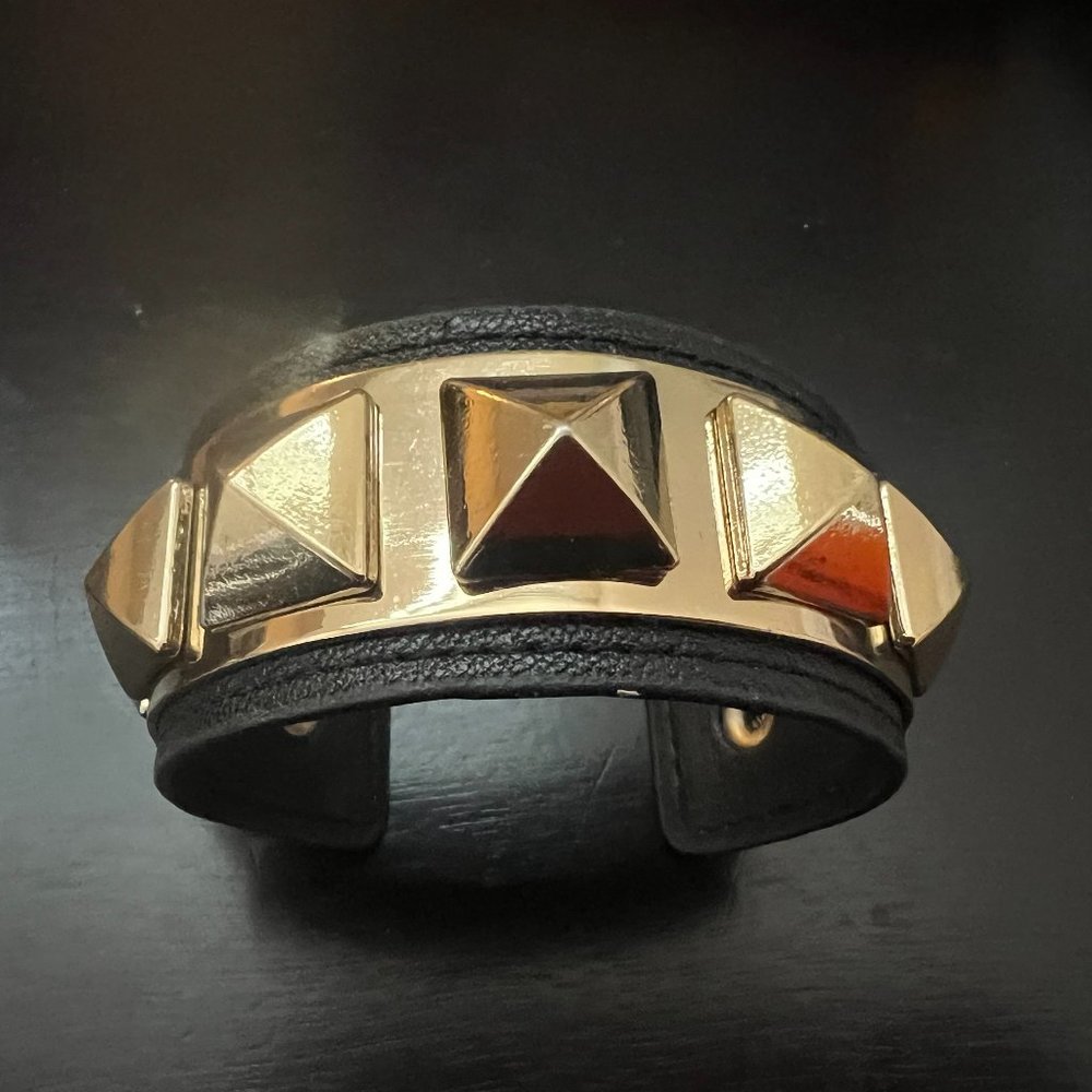 Black Gold Stud Bracelet